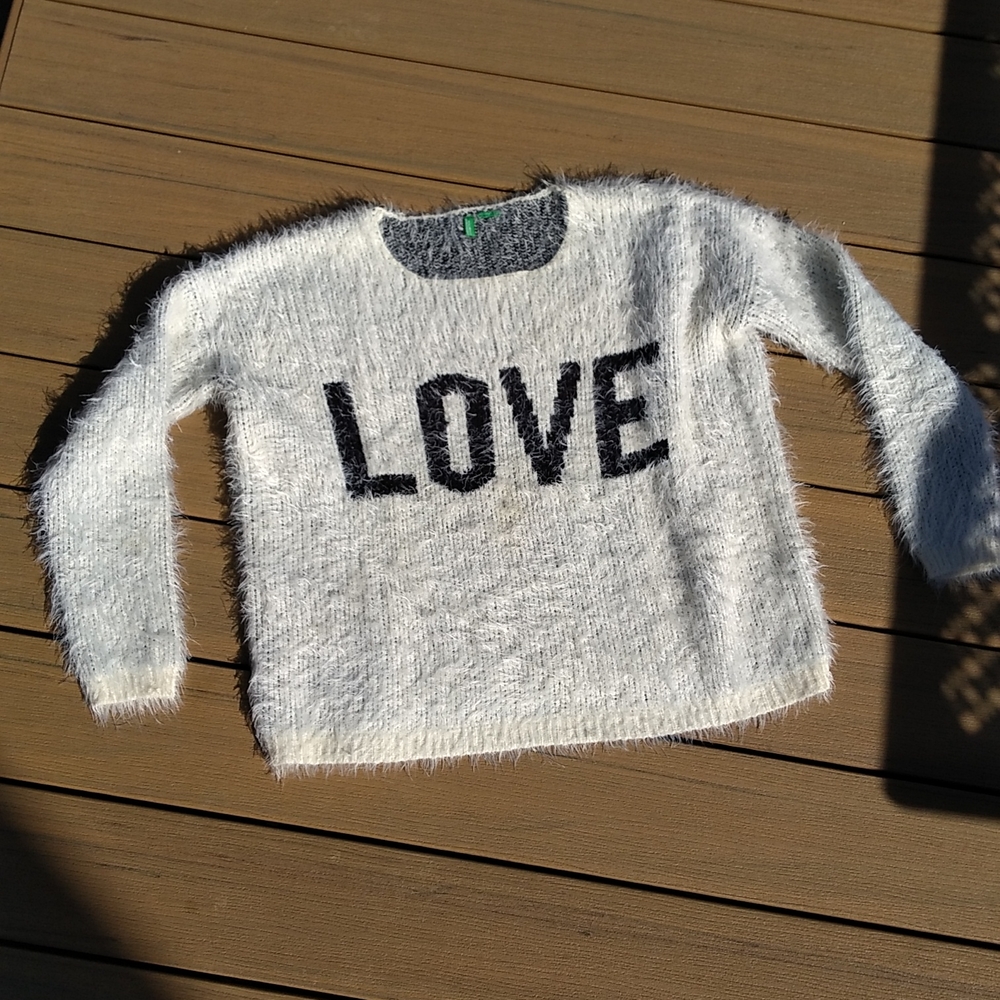 Fuzzy sweater